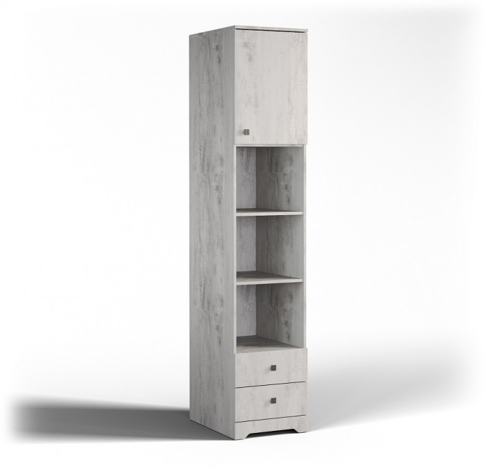 Модульная детская комната "Атланта", набор 1 - Бетон пайн светлый