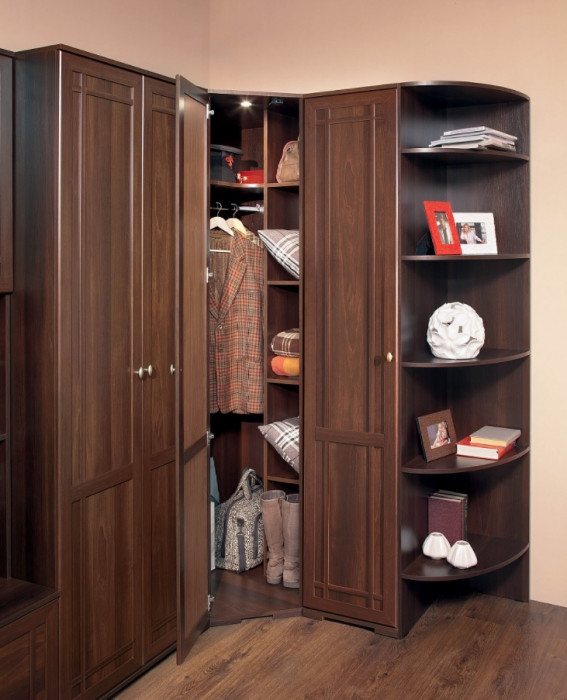 Гостиная Шерлоск. Комплект 3, орех