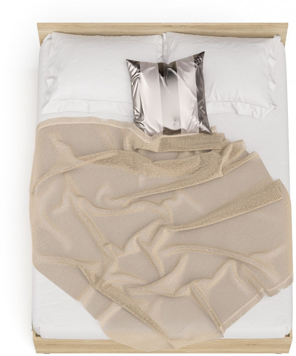 Мори Кровать с ящиками 1600, дуб сонома