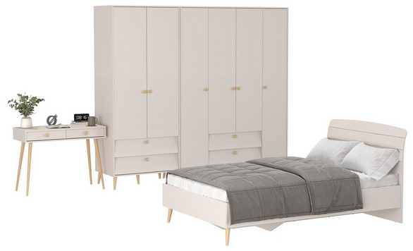 Афина Спальня 21-1200, кашемир серый