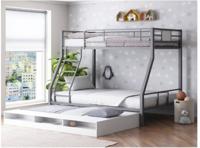 Двухъярусная кровать Гранада 1КВ (Ирландский дуб, Коричневый)