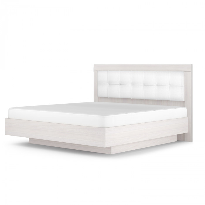 Кровать-5 с подъемным основанием 1600 экокожа Парма Нео