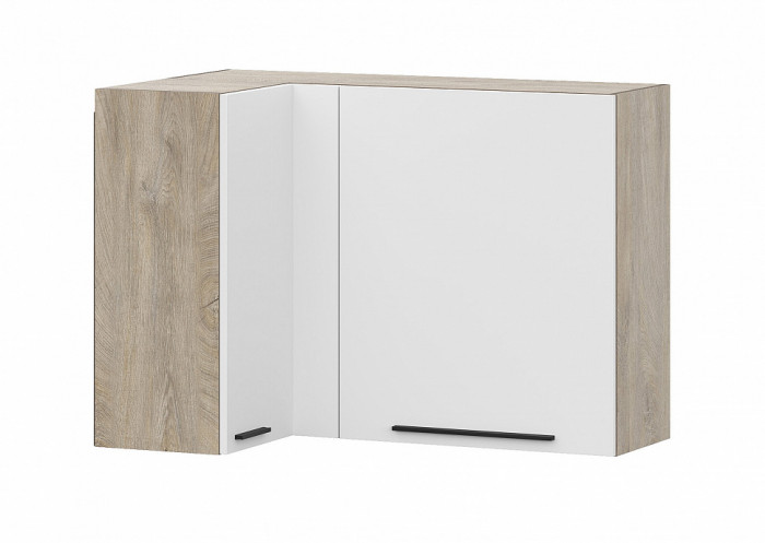 КГ Этна Шкаф навесной угловой 1000 Софт Вайт