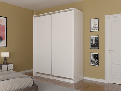 Шкаф-купе Лаурус 3 Белый 200х58х220 см