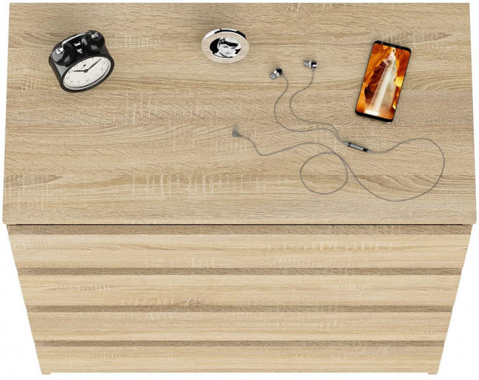 Мори Комод МК800.4, дуб сонома