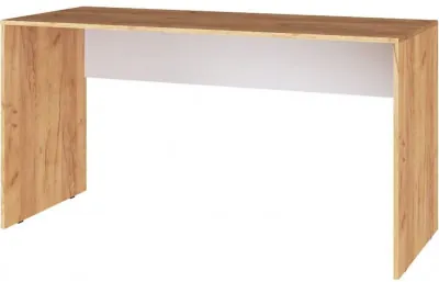 Квартет-13 Стол письменный 1450 дуб крафт золотой/белый