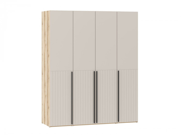 Шкафы Арден 200.2-полки-200.04-200.02-полки Дуб Делано / Сантьяго софт