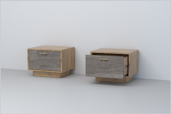 Эго Тумба Т-5 ПД (Камень Темный/Дуб Крафт Золотой)