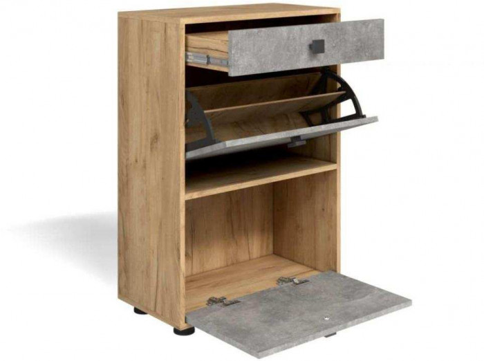 Прихожая мини-лайт компл. 4 дуб крафт/ателье