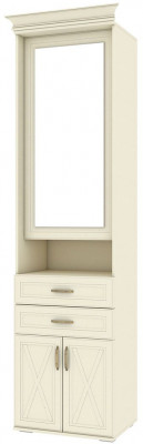 Бэль Шкаф для прихожей + Карнизы 603/422 Слоновая кость