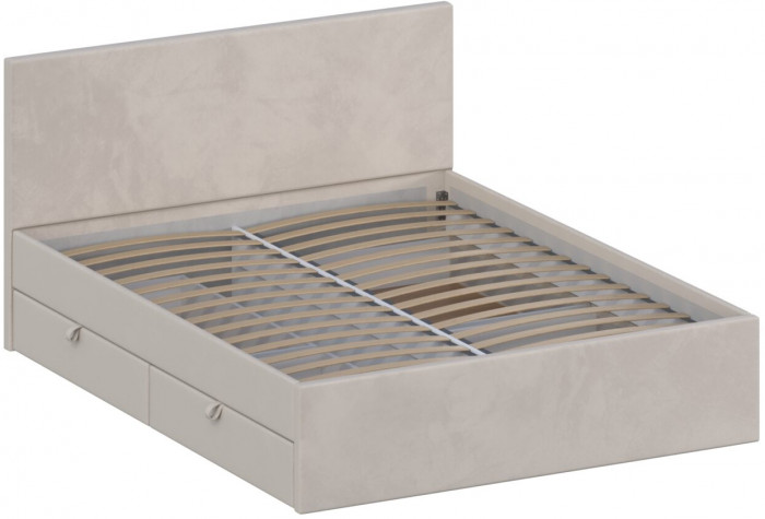 Кровать Тэя (кровать 160 + 2 ящ.), Микровелюр-47