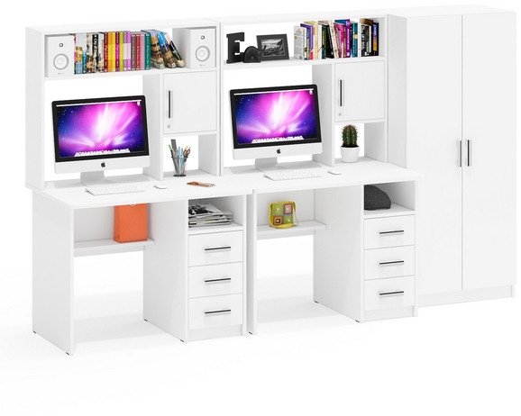 С-МД-СК9 Компоновка № 05, белый шагрень