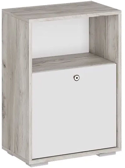 мс для гостиной Нанси ТБ-500 дуб крафт серый/софт айвори