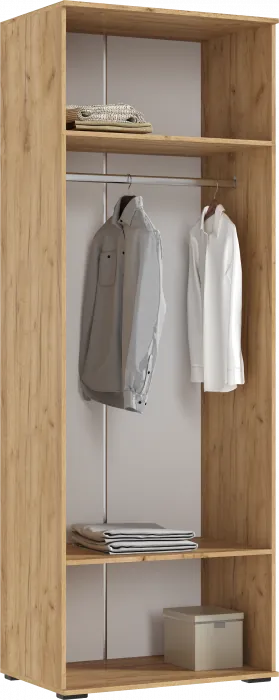 Норд Шкафы 800 + Пенал-стекло 400, Дуб крафт/Изумрудный