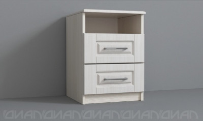 КЭТ-6 Кантри Тумба прикроватная (Бодега белая / Сандал)