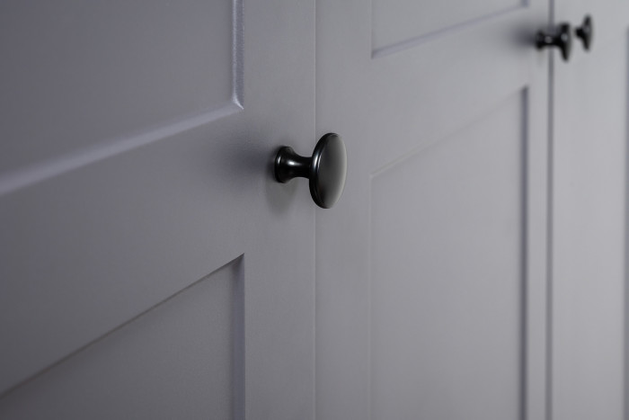 Остин Прихожая 27, серый графит/дуб крафт золотой