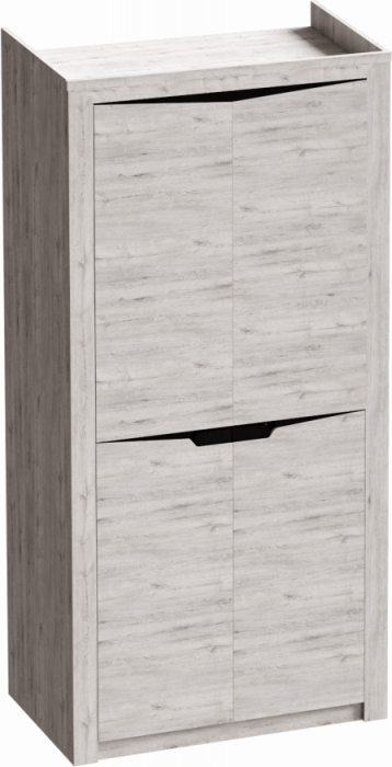 Соренто спальня Шкаф двухдверный, дуб бонифаций