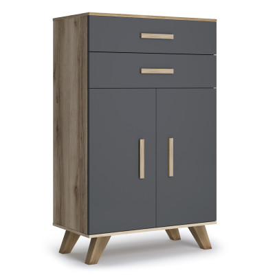 Шкаф низкий Вега Скандинавия