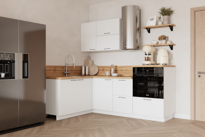 КГ Угловой 1500*2100 (без пм) Эмаль, Белый  Арника РМ в.2