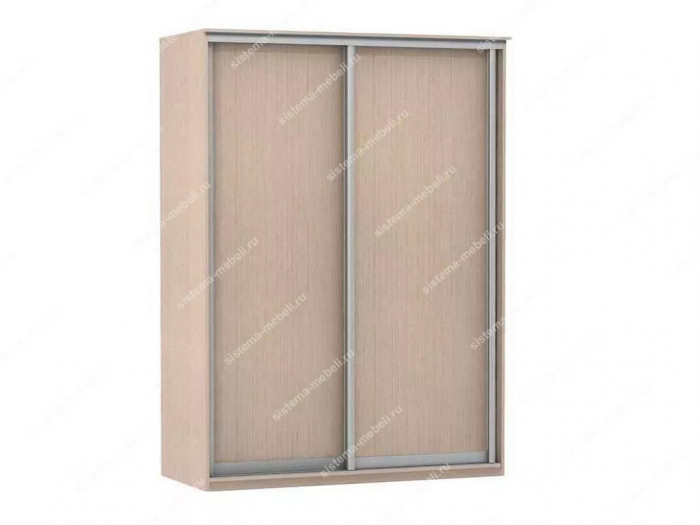 Шкаф купе Модерн 1490х450 2-х дверный 2-х секционный глухой ясень