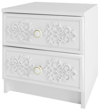 МС Ki-Ki Тумба ТД 400.1 (Белый/Белое дерево)