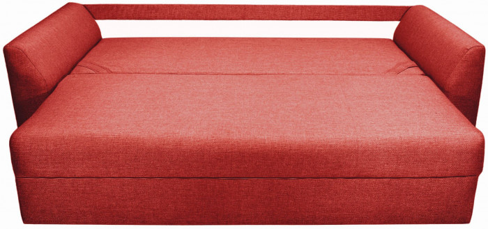 Диван-кровать Белфест 160х195, еврокнижка, велюр, красный
