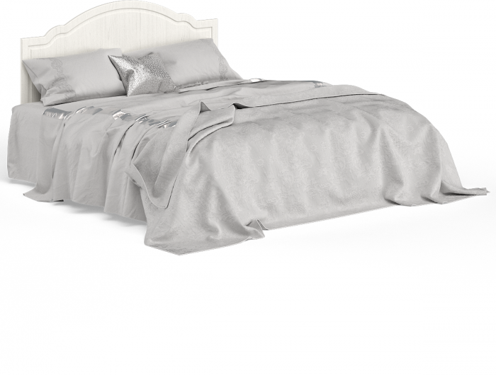 Ливерпуль Кровать 11.08 БЕЗ ортопеда, ясень ваниль/белый