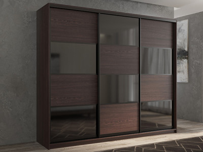 Шкаф-купе Кааппи 13 Венге 240х60х230 см