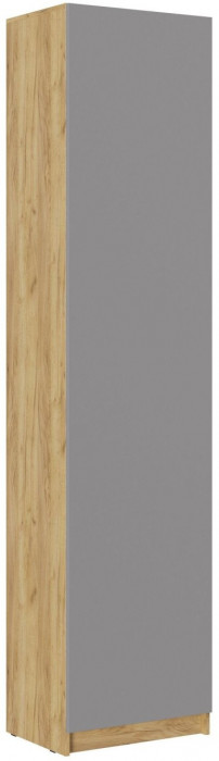 Модульная прихожая Роджинамиф, композиция 3 (Графит, Дуб Крафт Золотой)