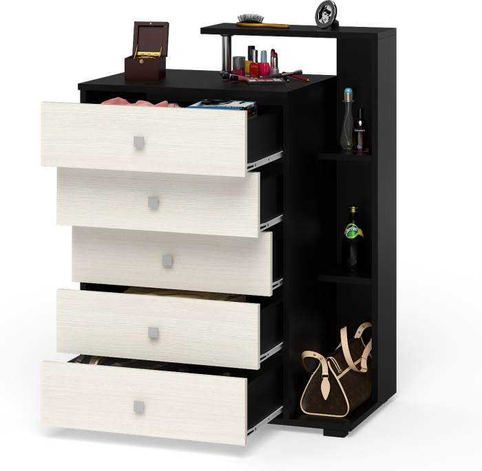 Камелия Комод, венге/дуб лоредо