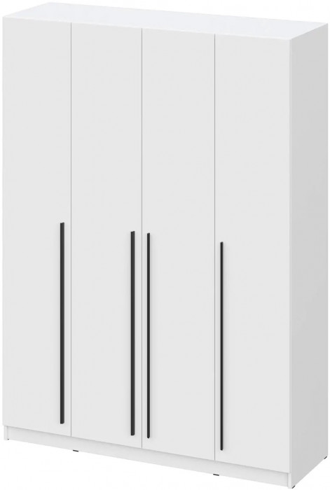 шкаф распашной Берген ШК-1600 белое дерево/белое дерево