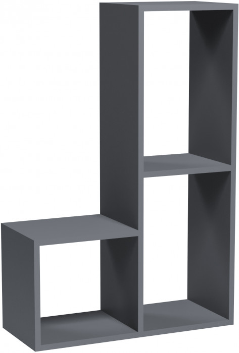 Гира Навесная полка ГН-2 графит серый