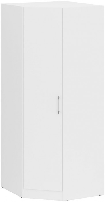 Кровать с ящиками 1400 + угловой шкаф Стандарт, белый