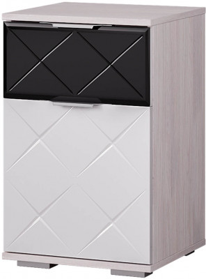 "Кимберли" ТБ-02 ясень белый/белый глянец