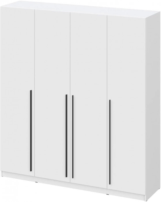 шкаф распашной Берген ШК-2000 белое дерево/белое дерево