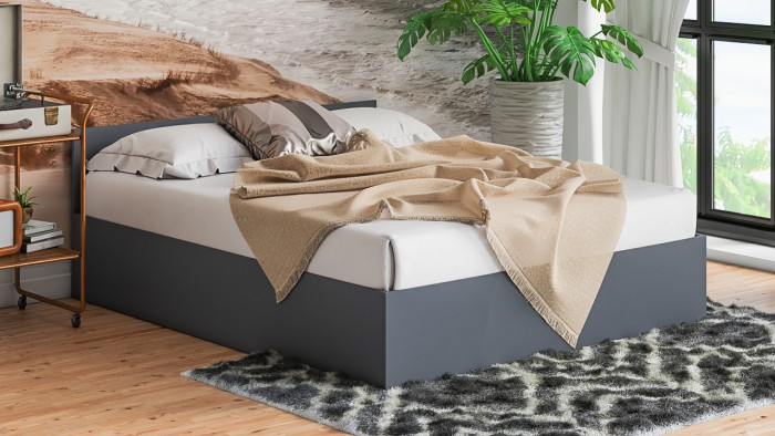 Мори Кровать 1600, графит