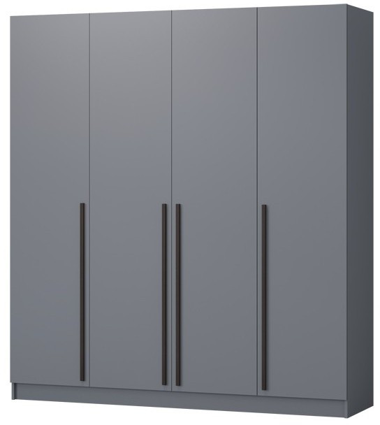 Шкаф Бастион ЛДСП 2,0 (графит)