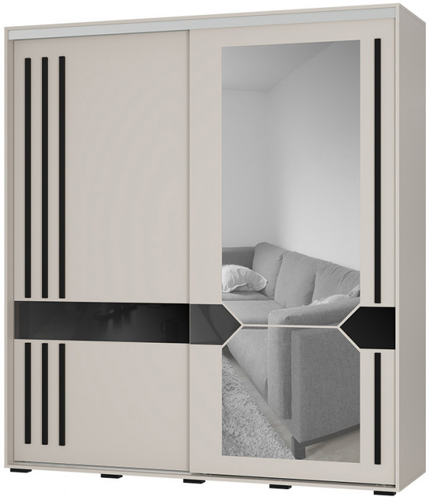 Шкаф-купе Крафт-9, Кашемир