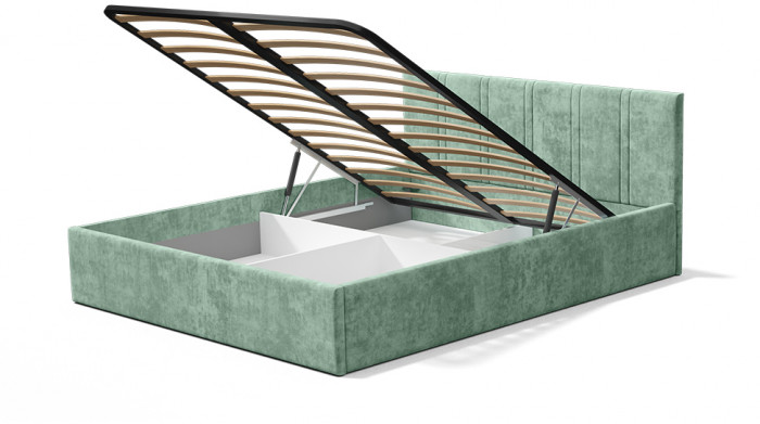 Кровать 1,6 м "Ника" КР-18 Эвкалипт