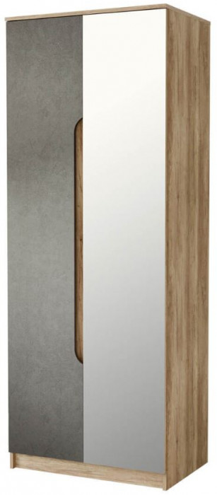 "Прайм" Шкаф 2-х дверный дуб каньон/M18