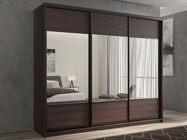 Шкаф-купе Кааппи 6 Венге 210х60х230 см