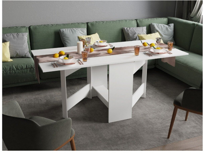 Стол книжка белый