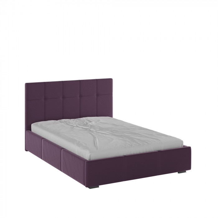 Рио Кровать интерьерная 140 винный квадрат, ПМ