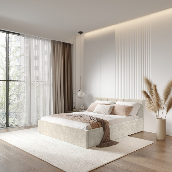 Кровать с подъемным механизмом Ника КР-08 120х200, Миндаль