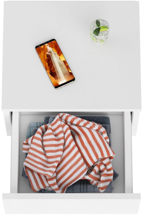 Мори Тумба прикроватная ТПМ400.1, белый