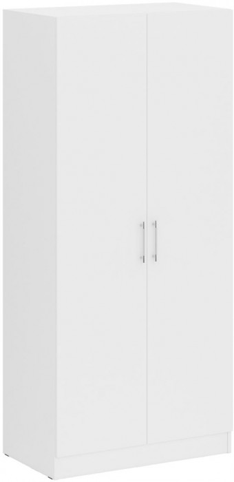 Кровать с ящиками 1600 + Шкаф 2-х створчатый Стандарт, белый