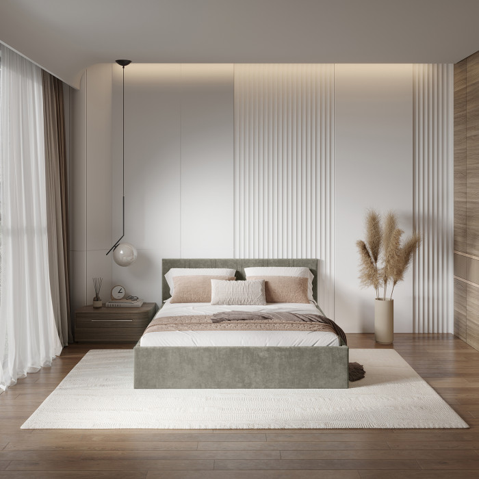 Кровать с подъемным механизмом Ника КР-13 140х200, Муссон