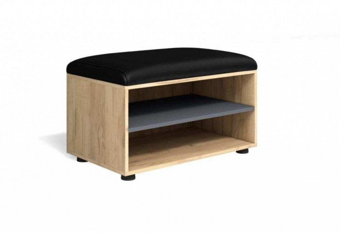 Прихожая мини-лайт компл. 5 дуб крафт/графит