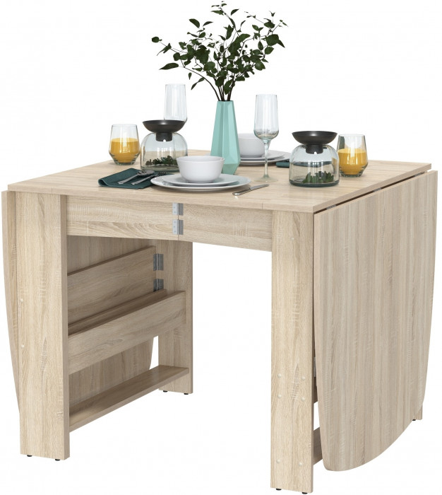 Стол-книжка 1-66дубсон, дуб сонома