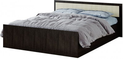 "Фиеста" кровать 1,4м LIGHT (1550х750х2032) венге/лоредо